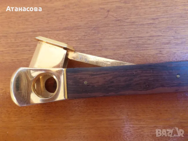  V-образна резачка за пури с махагон SOLINGEN , снимка 2 - Други - 49509843