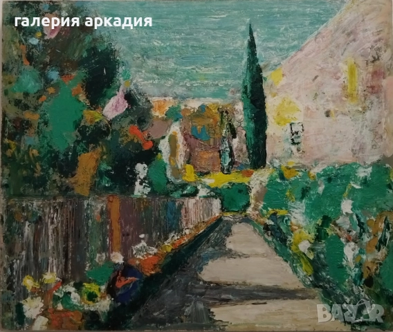 Николай Янакиев, картина "Пейзаж" маслени бои, 65 х 74 см.
