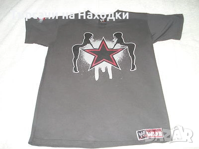 Оригинална мъжка тениска WWE Edge Easy Being Sleazy M Med Medium Dark Grey , снимка 8 - Тениски - 50905232