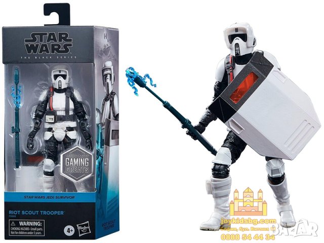 KX Security Droid – Star Wars Jedi: Survivor The Black Series Hasbro 17256, снимка 7 - Фигурки - 40279288