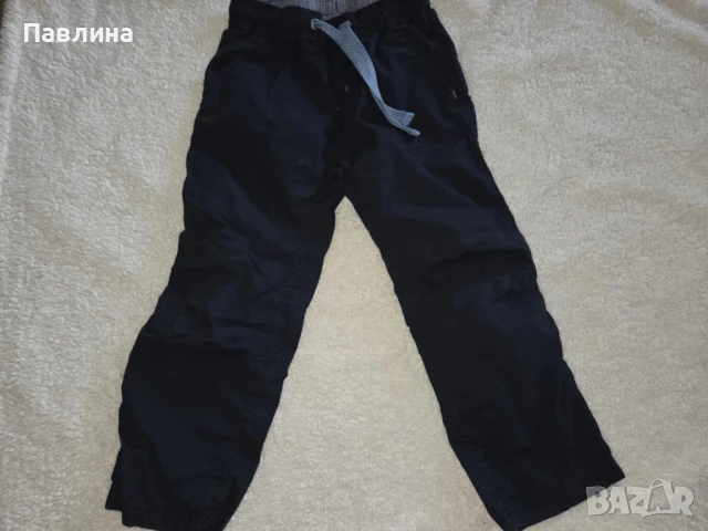 Два Тънки Дълги Панталона - 4-5г, снимка 4 - Детски панталони и дънки - 51094641