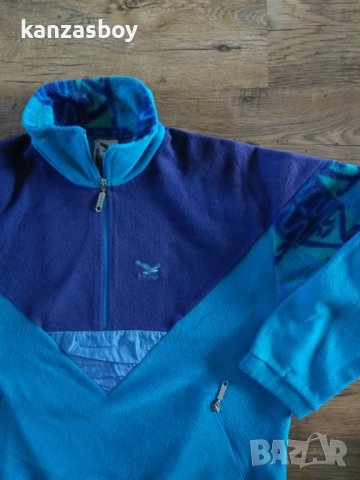 SALEWA VINTAGE FLEECE HALF ZIP MEDIUM - страхотен мъжки полар Л, снимка 7 - Спортни дрехи, екипи - 42797778