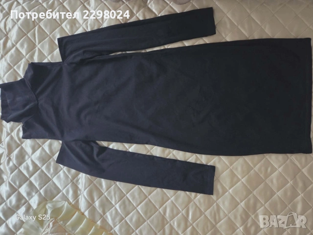 Рокля с изрязани ръкави , снимка 2 - Рокли - 54157233