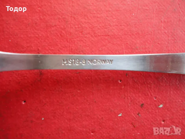 Страхотна норвежка лъжица лъжичка 2, снимка 6 - Колекции - 49140308