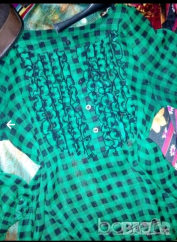 Зелена блузка 