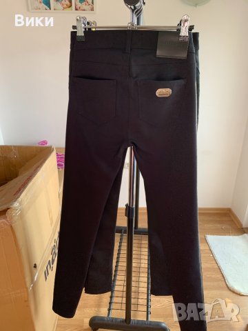 AMN дамски черен панталон, снимка 9 - Панталони - 39601208