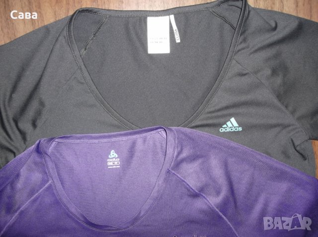 Тениски ADIDAS, ODLO   дамски,ХЛ, снимка 1 - Спортни екипи - 29495271