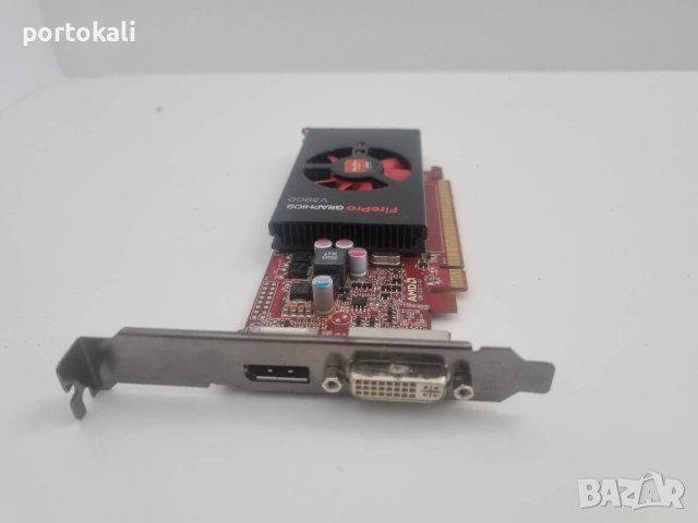 +Гаранция! Видеокарта GPU видео карта AMD FirePro V3900 1GB 128bit, снимка 3 - Видеокарти - 42269533