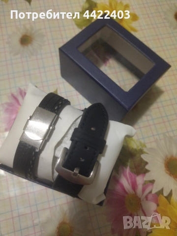 Часовник и гривна Geduo, снимка 2 - Мъжки - 52858233