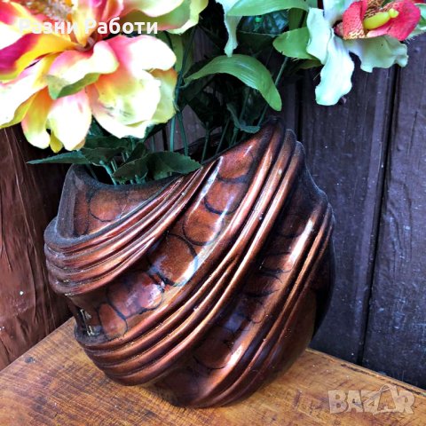 Керамична ваза, снимка 2 - Вази - 42456673