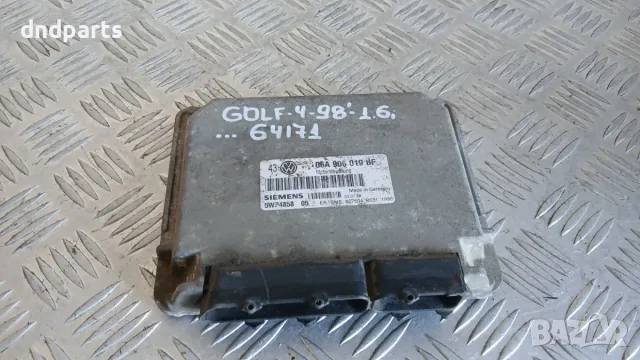 Компютър VW Golf 4 1.6i 1998 06A906019BF 5WP4858 Volkswagen Golf IV (1998-2004)