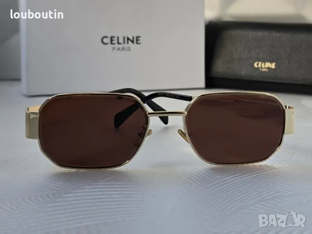 Celine 2024 дамски слънчеви очила осмоъгълни 3 цвята, снимка 15 - Слънчеви и диоптрични очила - 48029572