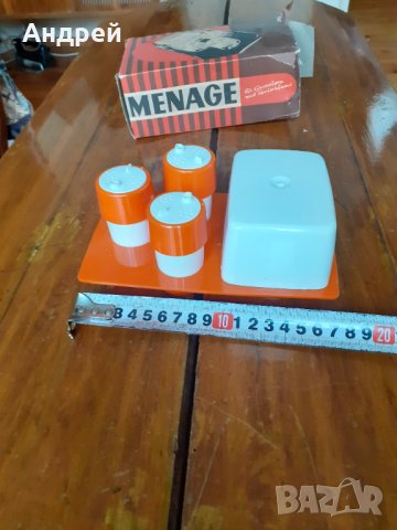 Стари съдове за подправки #2, снимка 5 - Антикварни и старинни предмети - 31366204