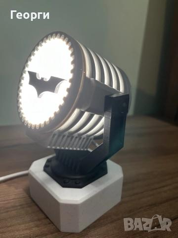 Batman 3D LED нощна лампа, снимка 2 - Детски нощни лампи - 56227012