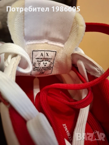 Нови дамски маратонки Armani Exchange, снимка 4 - Маратонки - 54146656