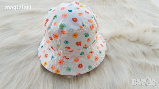 Летни шапки за бебе 62-68см., снимка 4 - Бебешки шапки - 40365358