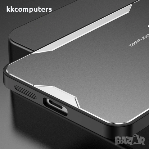 Калъф за Honor Magic8 Lite 5G, Алуминиева Сплав + TPU + PC, Брониран Дизайн, Вкл. Скрийн Протектор, , снимка 8 - Калъфи, кейсове - 53174567