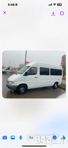 Мерцедес Спринтер 311/2.2 ЦДИ (лизинг възможен) -    Euro 4  2006  год. . 9 места./лизинг , снимка 12 - Бусове и автобуси - 37063580