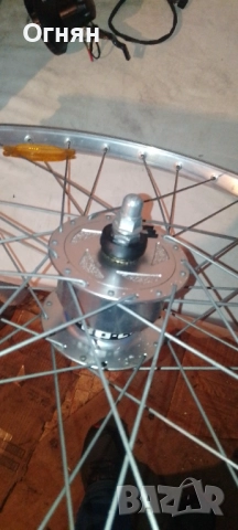 Нова 26 цола капла с вградено динамо и фар комплект за велосипед, снимка 5 - Велосипеди - 52469881