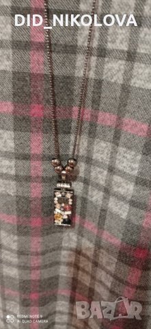  Рокля с колие , снимка 2 - Рокли - 35158385