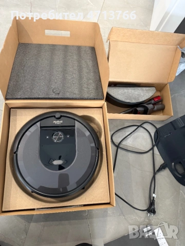 Прахосмукачка-робот IROBOT Roomba Combo I8+ 857840, 0.27l, 14.4v, снимка 2 - Прахосмукачки - 53155449