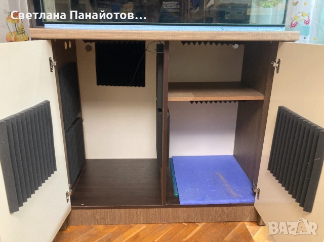 Продавам аквариум 245л (110х45х50) + шкаф и оборудване, снимка 15 - Аквариуми - 52446465