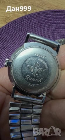 Швейцарски часовник Darwil механичен ръчен, снимка 4 - Мъжки - 53937672