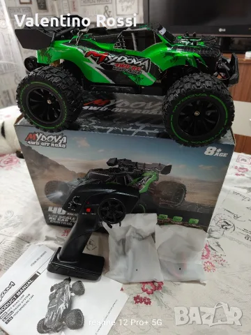 RC количка джип 40км/ч+ , снимка 4 - Коли, камиони, мотори, писти - 56482907