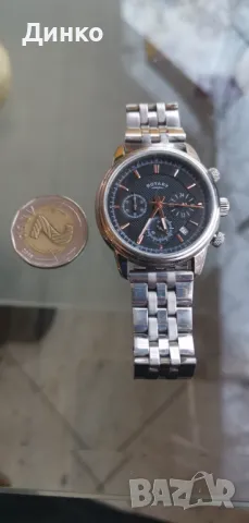 Швейцарски мъжки кварцов часовник Rotary. 