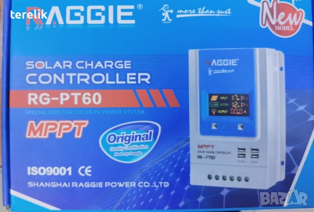 * Raggie Промо -100лв НОВИ Контролер Automat, MPPT, 12V, 24V, 60A, Kонтролер за соларни панели, снимка 13 - Друга електроника - 36565521