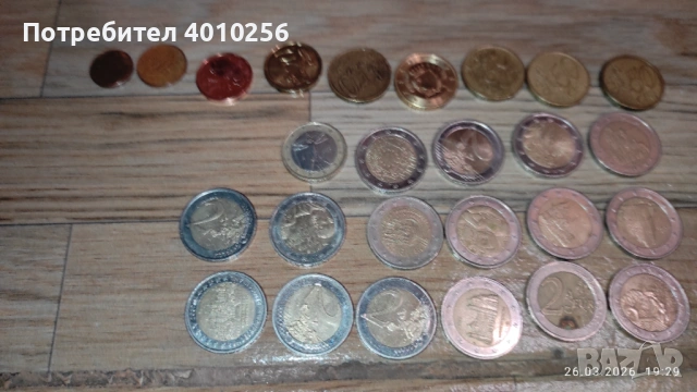 EURO COINS ЕВРО МОНЕТИ ЗА КОЛЕКЦИОНЕРИ , снимка 5 - Нумизматика и бонистика - 53990029