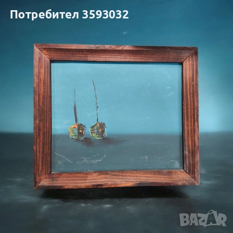 Две стари маслени картини , снимка 10 - Картини - 52162276