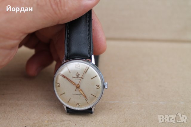 Швейцарски мъжки часовник ''Darwil'', снимка 2 - Мъжки - 42037300