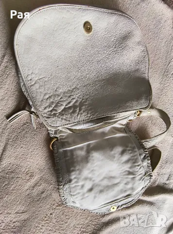 Дамска кожена чанта Uterqüe, снимка 7 - Чанти - 49808873