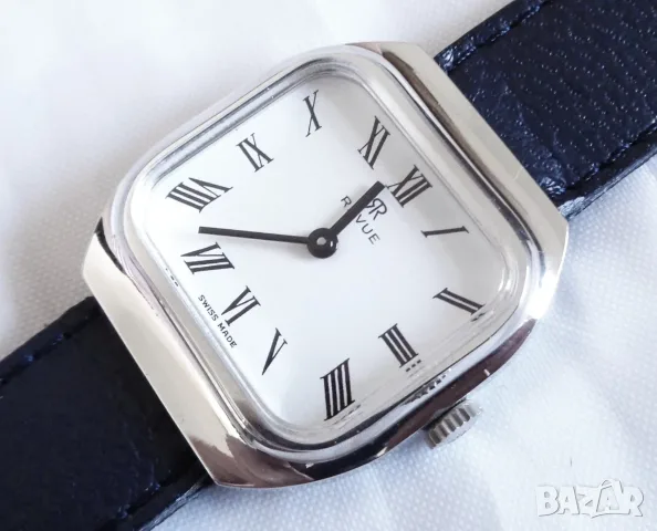 Оригинален швейцарски механичен часовник Revue K1115E - Нов