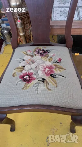 Стол масив-№017, снимка 4 - Столове - 49538685