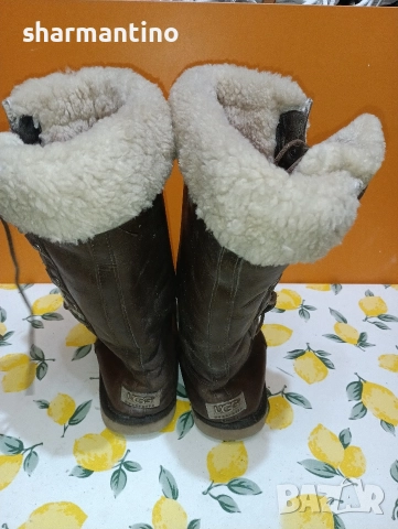 UGG кожени ботуши N 39, снимка 4 - Дамски ботуши - 52976725