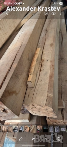 Букови греди 120х120х2200мм, снимка 3 - Строителни материали - 51869943