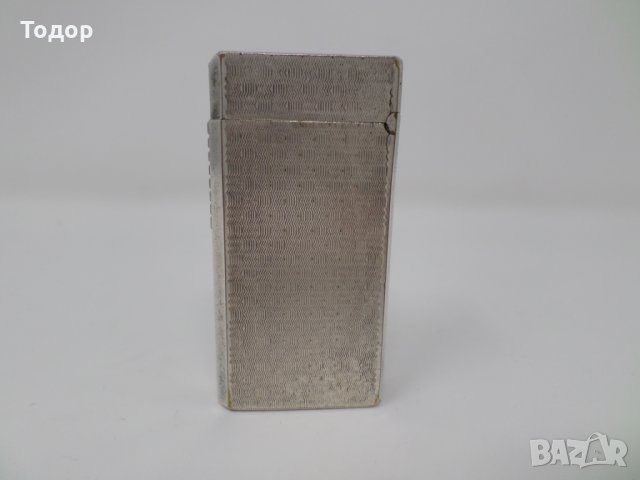 Посребрена газова запалка COLIBRI MOLECTRIC , снимка 2 - Запалки - 31624602