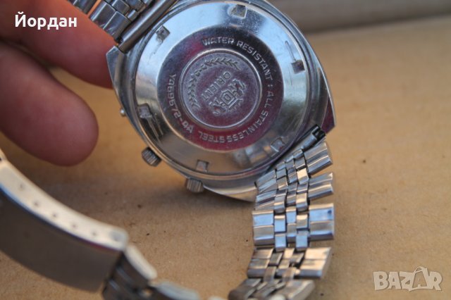Японски мъжки часовник ''Orient '' календар автоматик, снимка 6 - Мъжки - 42719820