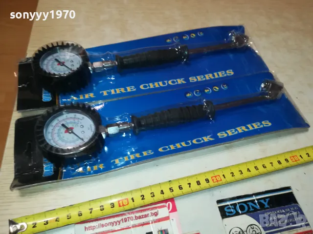 манометър за гуми 25лв за 1бр 2412241653, снимка 2 - Аксесоари и консумативи - 48452013