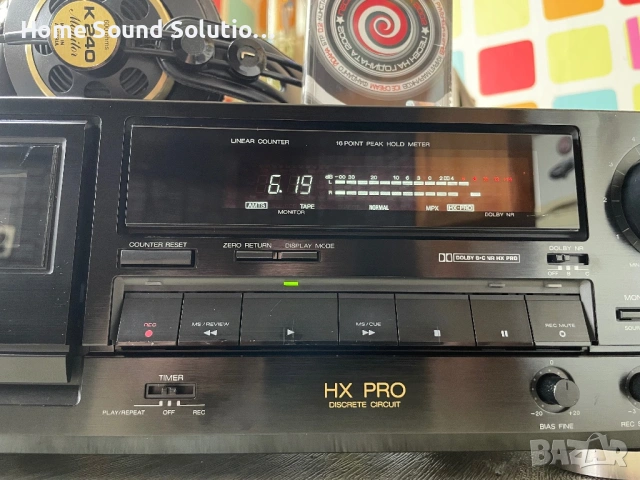 Aiwa AD-F810 - страхотен триглав дек, снимка 3 - Декове - 53123440