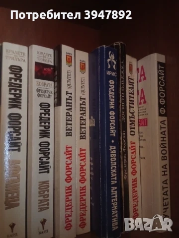 Книги Фредерик Форсайт