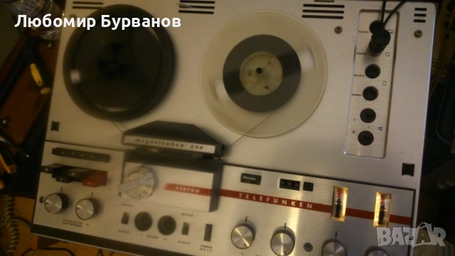 telefunken m203 магнетофон, снимка 4 - Декове - 52213284