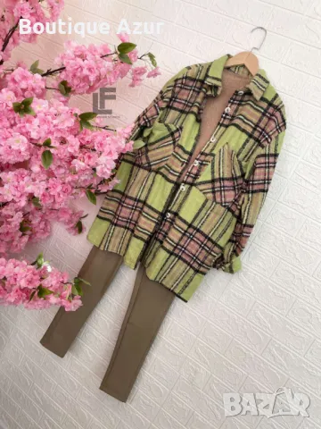 Връхна Риза LFS BestSeller Green  , снимка 6 - Ризи - 50327379