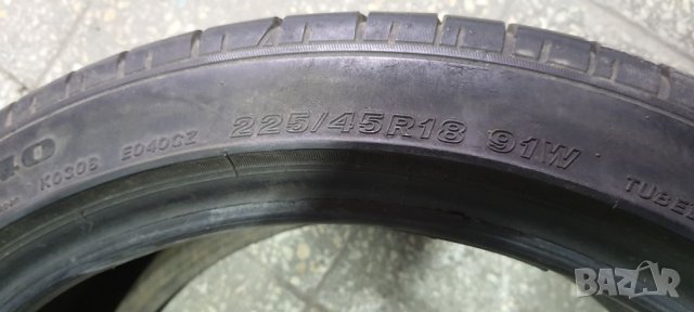 Гума 225 45 18 91 W рънфлат 1 брой 280, снимка 3 - Гуми и джанти - 34321623
