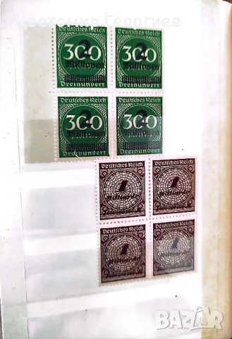 Малък класьор с марки /Германия/.  К.1, снимка 4 - Филателия - 48268546