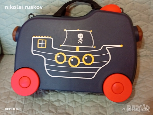  Детски куфар topmove, снимка 2 - Кенгура и ранички - 54264553