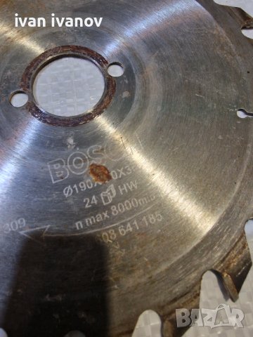Дискове Ръчен Цирколяр , снимка 5 - Циркуляри - 40196034