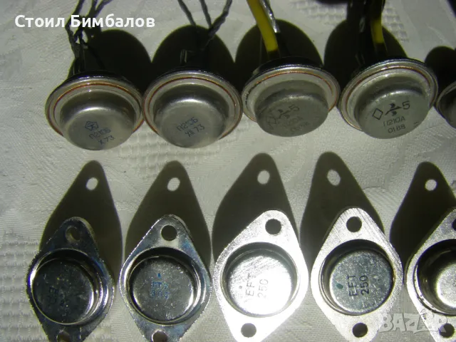 Мощни западни и руски германиеви транзистори- нови и употребявани , снимка 3 - Друга електроника - 47641469